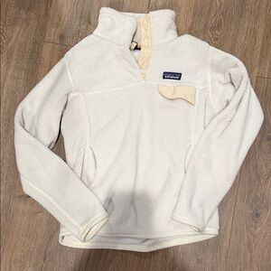 Patagonia Women's Off-White Cowl Neck Sweater